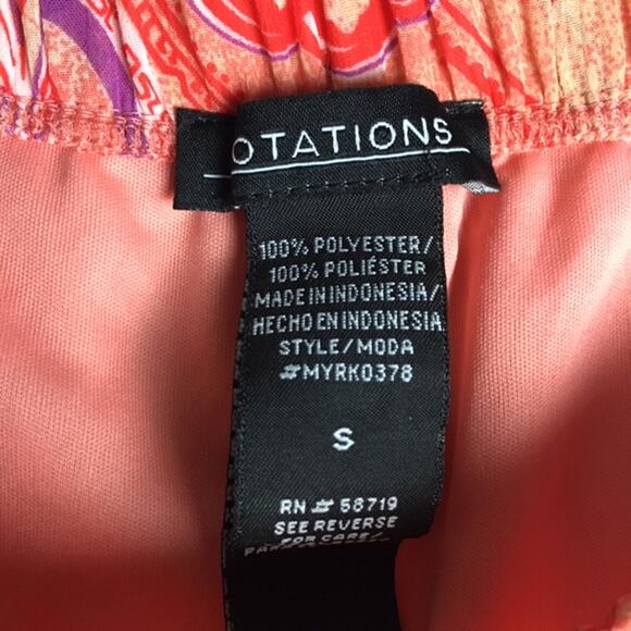 Notations Missy Easter Group Skirt Peach - Picture 12 of 13